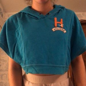 Hollister cropped sweatshirt